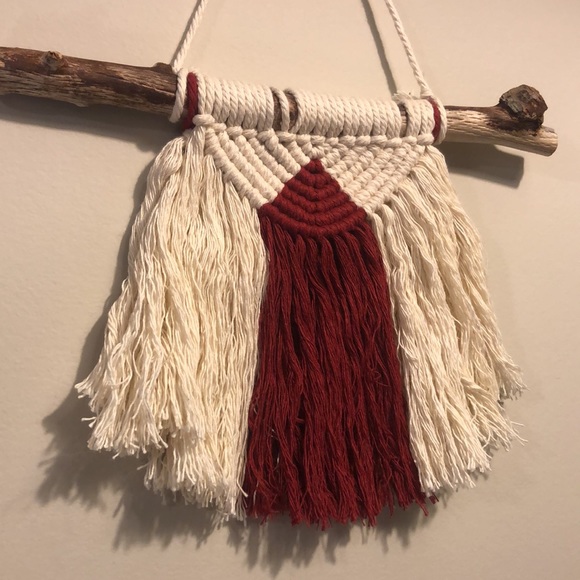 Small Macrame Wall Hanging - Picture 3 of 5